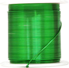 Mandala Crafts 22 Gauge Anodized Aluminum Craft Wire for Jewelry Making - 450 FT Colored Flexible Silver Copper True Blue Black Red Kelly Green Wire - Bendable for Bonsai Armature Crafting Sculpting