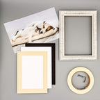 8x10 Mat for 6x8 Photo - Precut Tan Picture Matboard for Frames Measuring 8 x 10 Inches - Bevel Cut Matte to Display Art Measuring 6 x 8 Inches - Acid Free Pack of Ten MATS