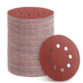150pcs 100 Grit Sanding Discs, 5-Inch 8-Hole Sandpaper, for Woodworking or Automotive