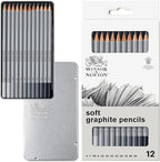Winsor & Newton Studio Collection Artist Pencils, Graphite Pencils, Set of 12