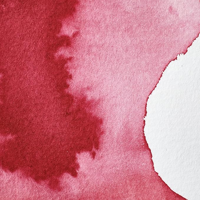 Winsor & Newton Professional Water Colour Paint, Half Pan, Permanent Carmine