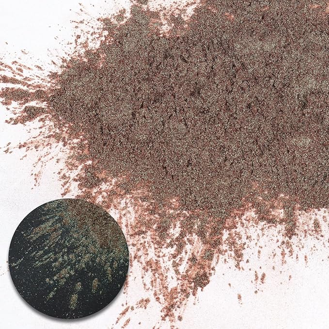 Ceya Chameleon Mica Powder, 1.8oz/ 50g Elven Eye Chrome Nail Powder, Cosmetic Grade Pearlescent Effect Color Shift Pigment for Epoxy Resin, Makeup, Nail Polish, Soap Dye, Candle Making, Craft