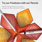 Winsor & Newton Studio Collection Artist Pencils, Graphite Pencils, Set of 5