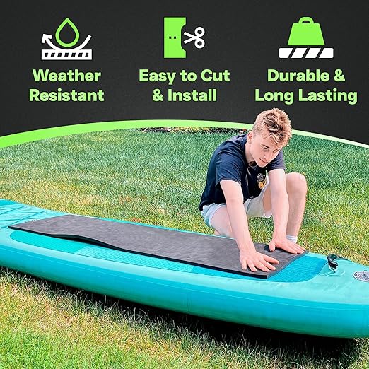 XCEL Foam Roll with Self Adhesive – Gray, 60" x 8" x 1/2" Closed Cell Foam Rubber Water Resistant Padding Sheet – Perfect for Home, Marine, Garage, Auto Insulation & Cosplay (Gray, 60" x 8" x 1/2")