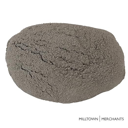 Milltown Merchants 16 oz Pewter Grout - Great for Mosaic Making - 1 Pound of Charcoal Gray Mosaic Tile Grout