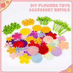 DIY Fabric Flower Bouquets Toys Accessories - Flowers Market Toy Accessories - Arts & Crafts Toy Accessories