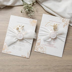 PONATIA Wax Seal Stickers - 50 Pcs Self- Adhesive Wedding Seal Stickers, Light Blush Pink Wax Seals, Perfect for Invitation Cards, Envelopes Christmas Cards, Gift Wrapping, Party Menu Decor