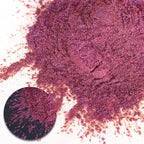 Ceya Chameleon Mica Powder, 1.8oz/ 50g Rosy Amber Chrome Nail Powder, Cosmetic Grade Pearlescent Effect Color Shift Pigment for Epoxy Resin, Makeup, Nail Polish, Soap Dye, Candle Making,Craft,Slime
