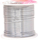 Mandala Crafts 20 Gauge Anodized Aluminum Craft Wire for Jewelry Making - 450 FT Colored Flexible Silver Copper Purple Gold Brown Red Wire - Bendable for Bonsai Armature Crafting Sculpting