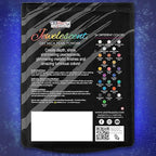 U.S. Art Supply Jewelescent Mica Pearl Pigment Powder, Royal Blue 3.5 oz (100g) Pouch - Cosmetic Grade, Epoxy Resin Color Pigment, Mica Powder for Resin, Soap, Slime, Candle Dye, Art, Crafts