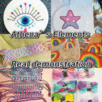 Athena’s Elements Embroidery Floss | Rainbow Thread for Embroidery, Cross Stitch Thread, Customized Independent Packaging（100 Colors）(Unicorn Color Palettes)