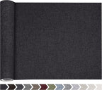 Fine Linen Fabric Patches, Self-Adhesive, Extra Large 12x40 Inch, Multi Color, for Sofa & Clothes Repair