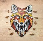 EWA Home Décor – Fox Small 90 Pieces – Wooden Jigsaw Puzzle for Adults – Perfect for Artistic Home Decoration and Mindful Relaxation